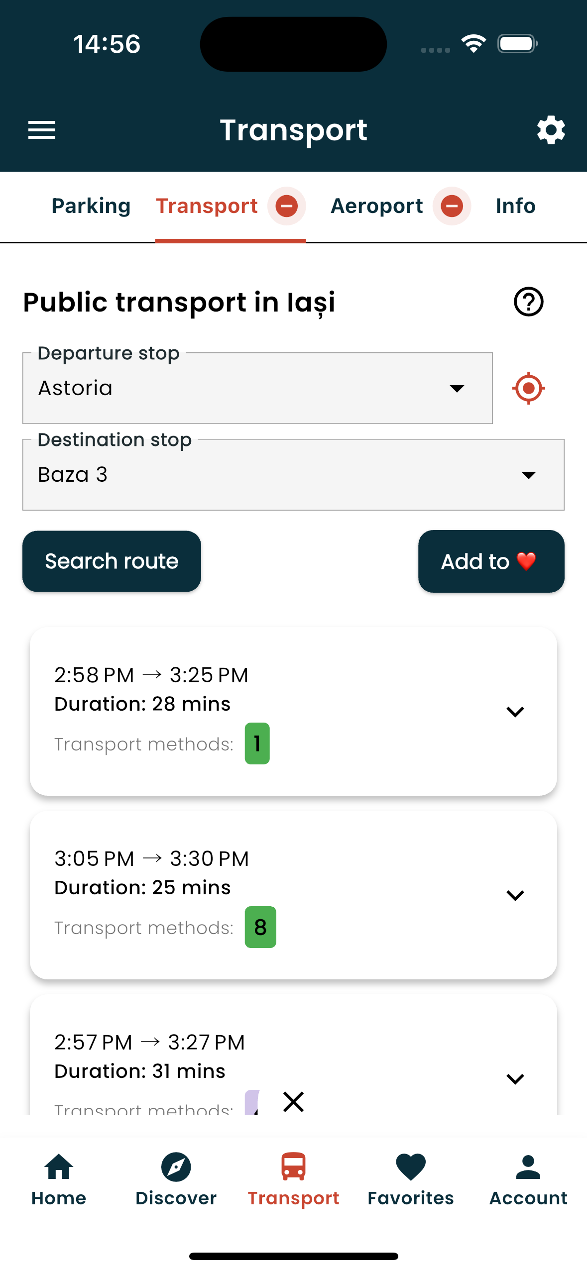 🚍 Transport